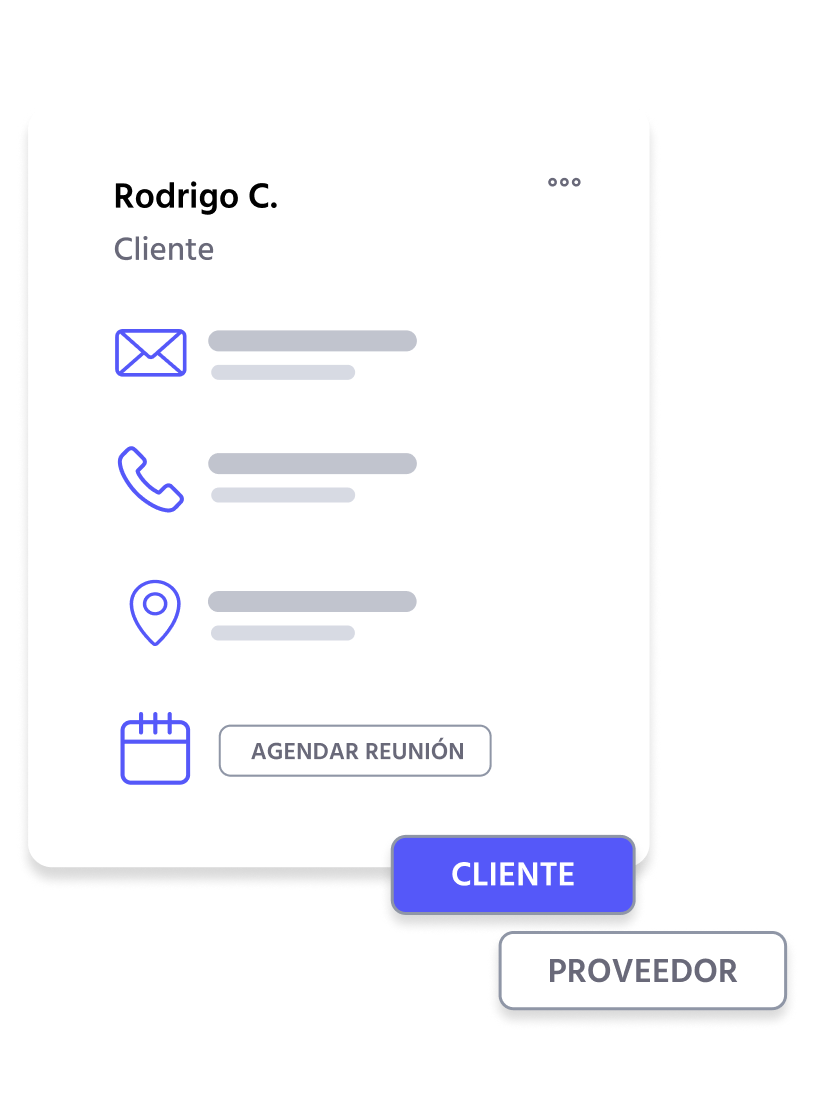 Clientes y proveedores